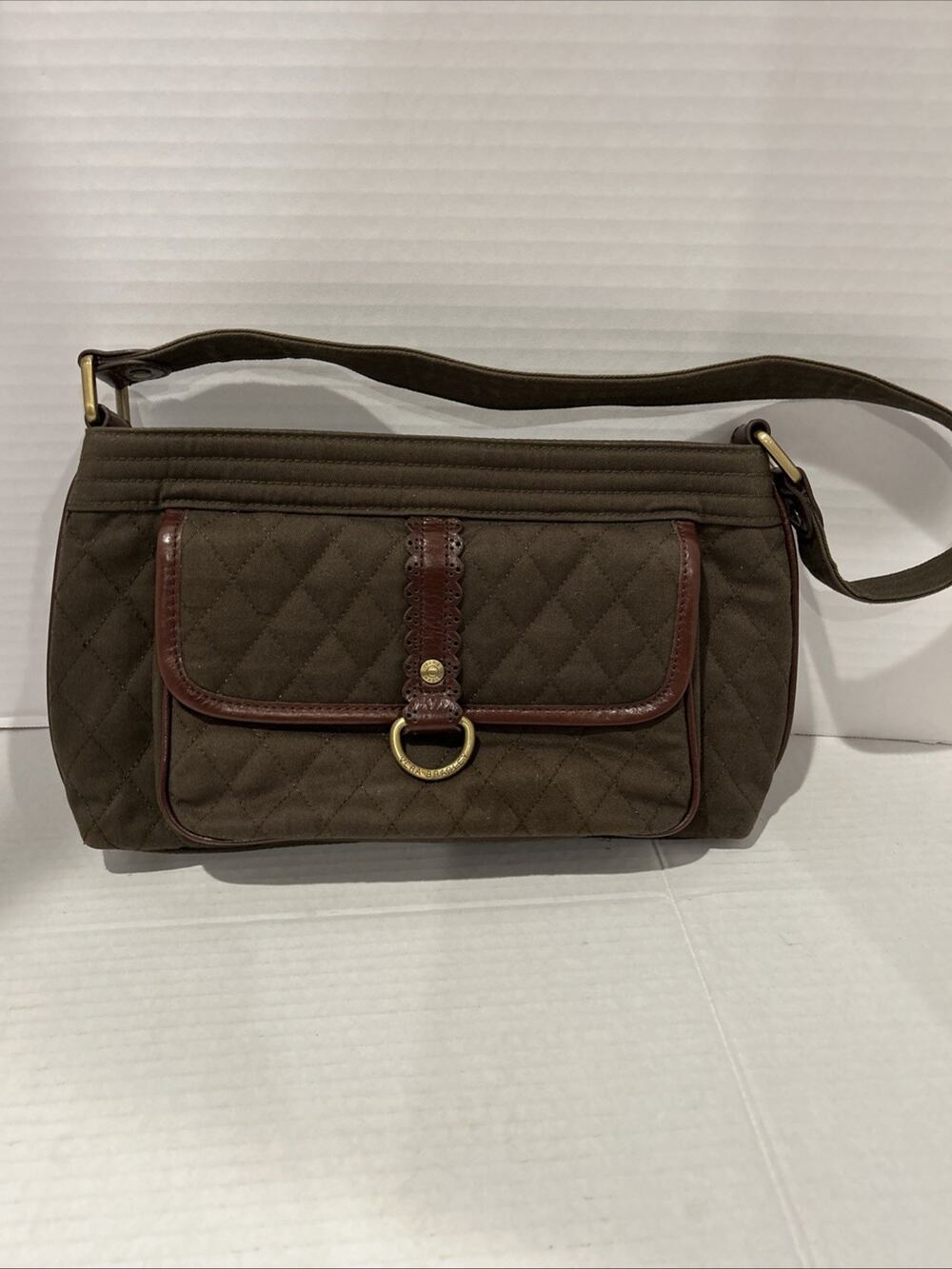 Vera Bradley Olive Green Purse